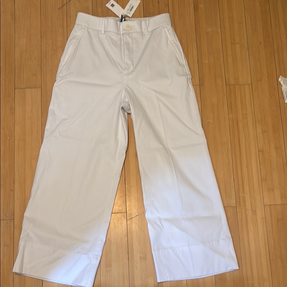 SPANX Wide Leg Pants in White